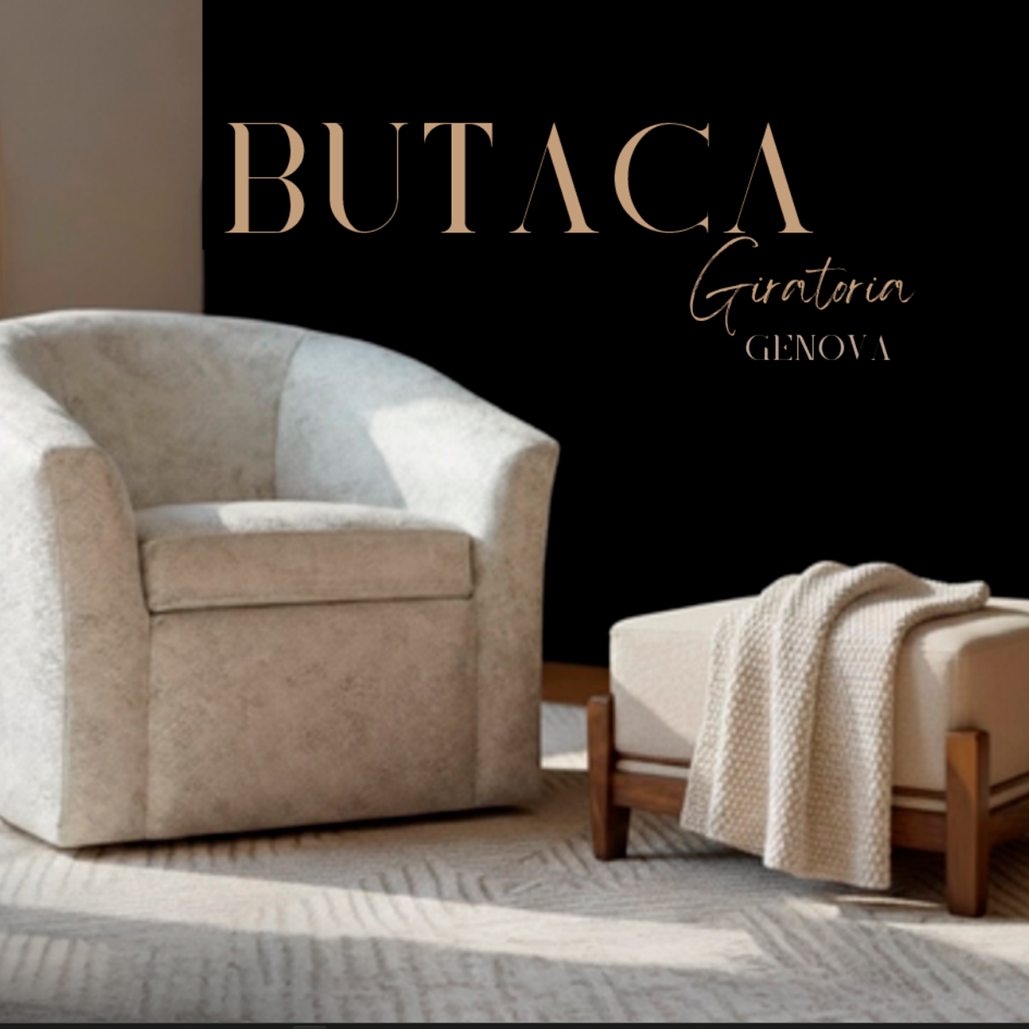 Butaca Giratoria Génova