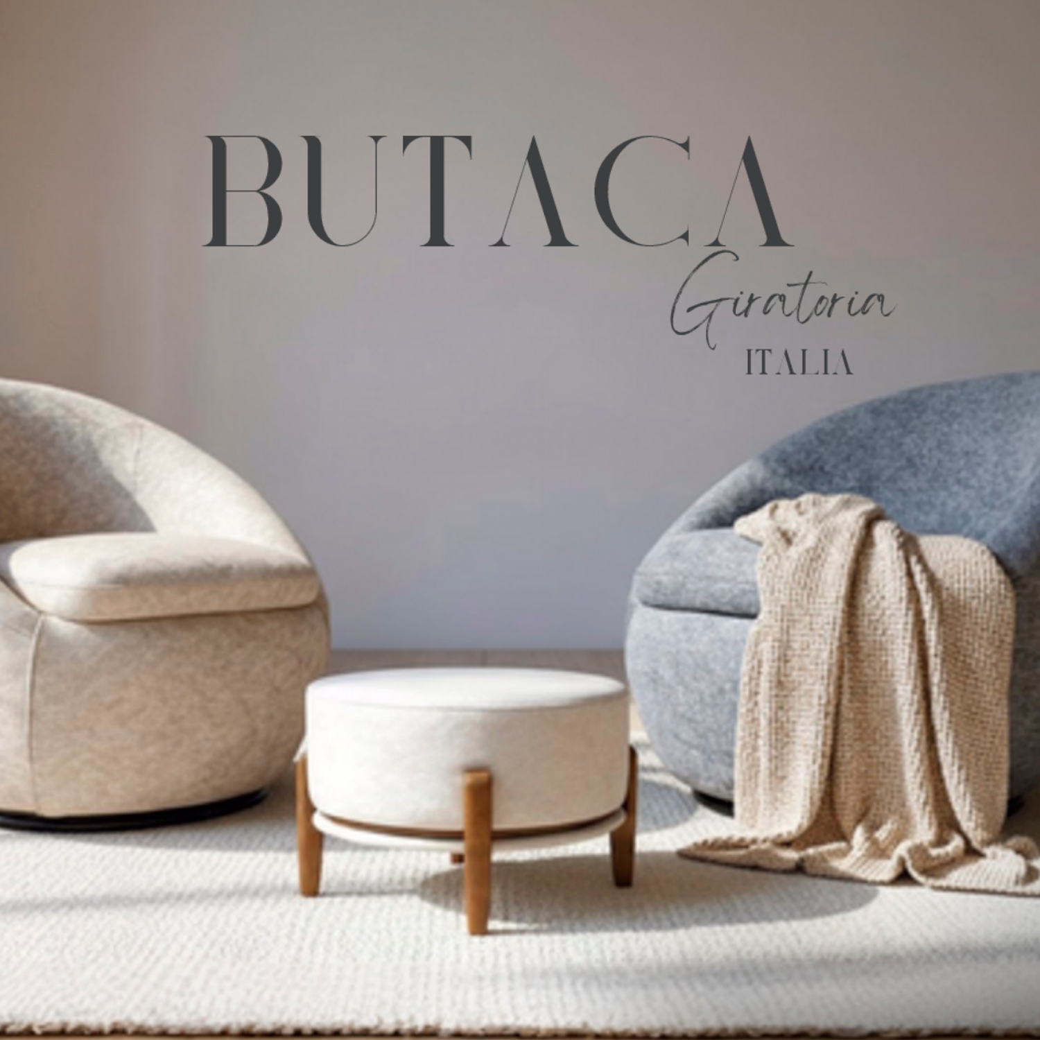 Butaca Giratoria Italia